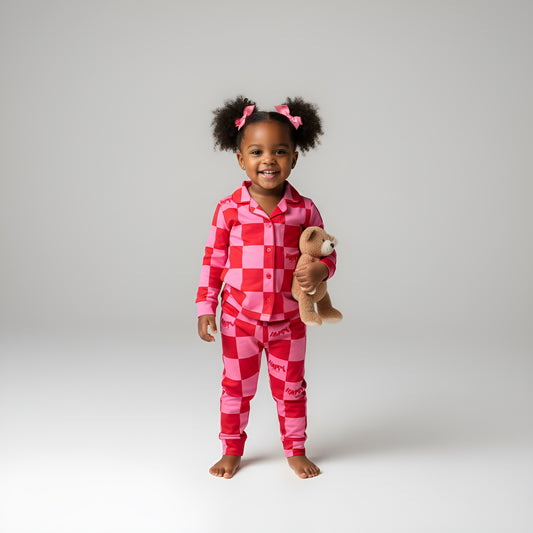 2 Piece Magenta Dream Toddler Pajamas