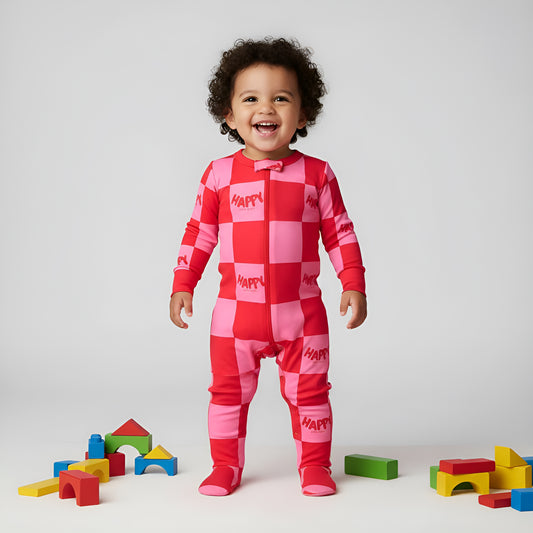 Magenta Dream baby onesie