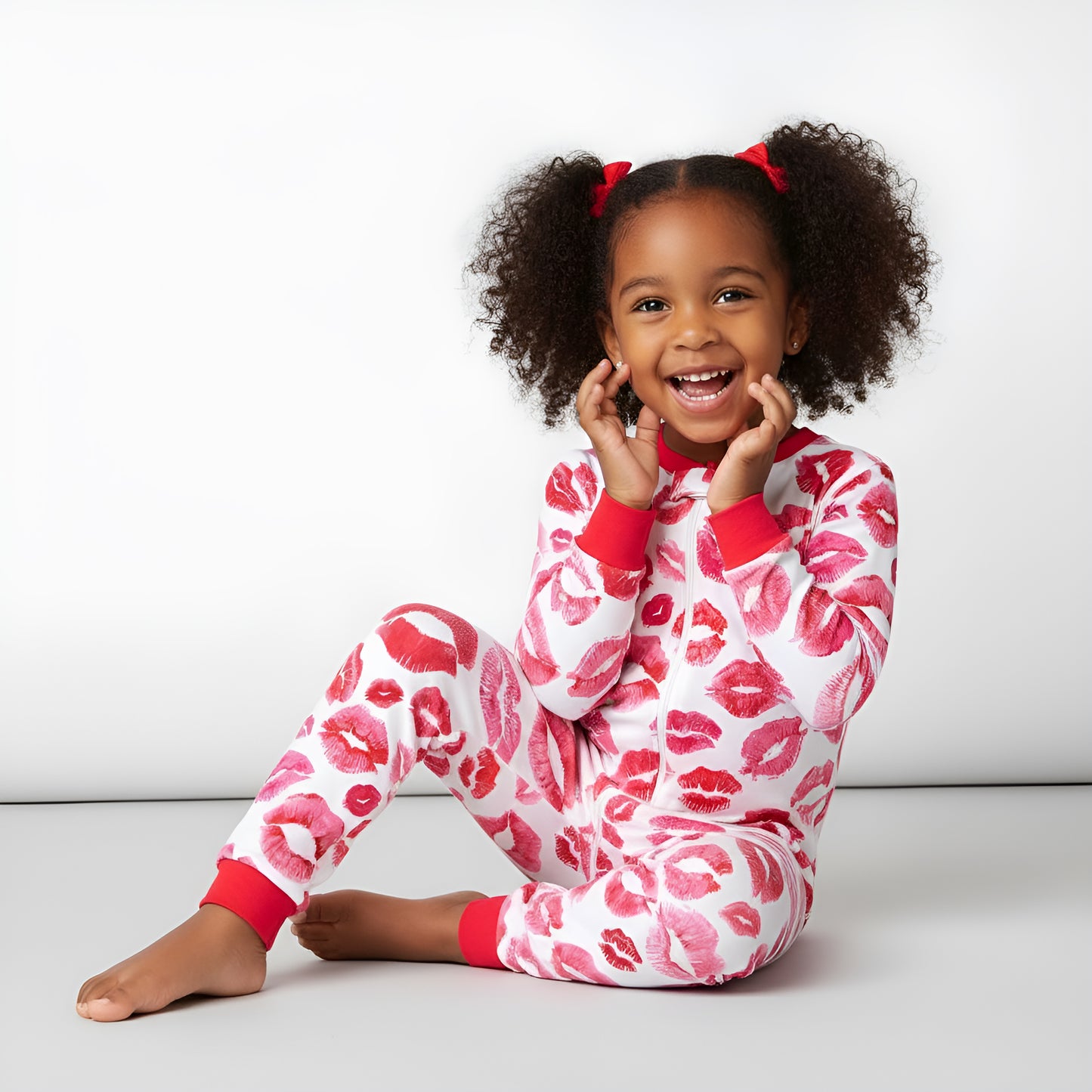 Kisses 2 piece Toddler Pajamas